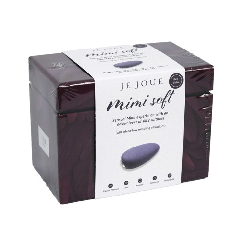 Je Joue Mimi Soft Estimulador Clitorial - 5 Velocidades 7 Patrones Negro