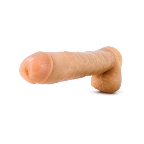 Blush Hung Rider Bruno 12 Inch Dildo with Suction Cup Flesh