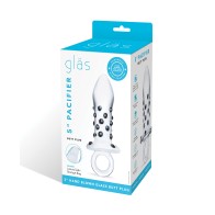 Plug Anal de Vidrio Pacifier para Placer Profundo