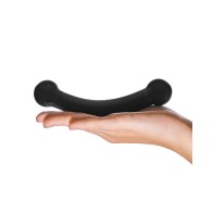 Glas Double Bull Glass Dildo Black