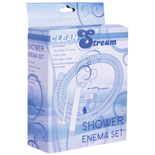 CleanStream Deluxe Metal Shower System