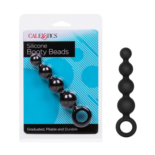 Calexotics Silicone Booty Beads - Black