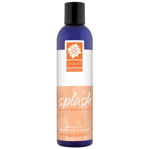 Sliquid Splash Feminine Wash 8.5 oz Mango Passion