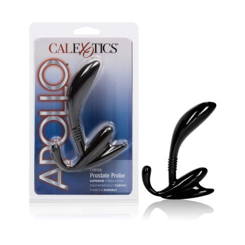 Apollo Curved Prostate Probe Black