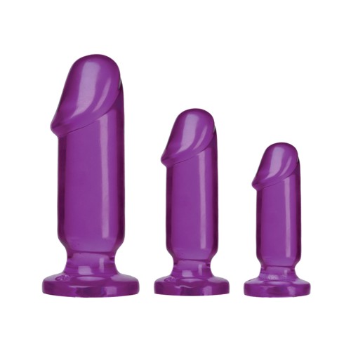 Kit de Inicio Anal Crystal Jellies - Perfecto para Principiantes