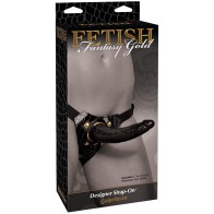 Strap-On de Diseño Fetish Fantasy Gold con Dildo