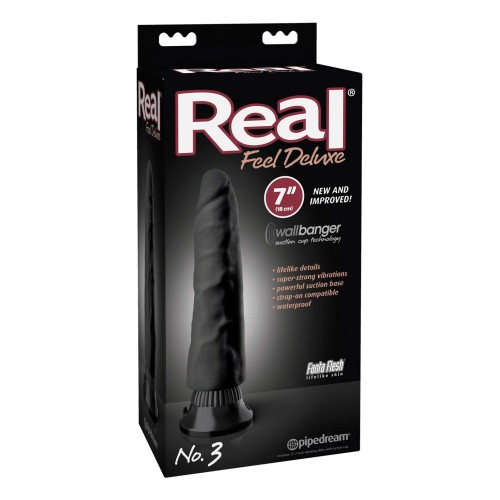 Real Feel Deluxe Waterproof Vibe - Black