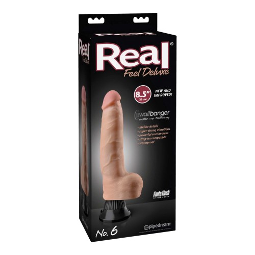 Real Feel Deluxe No. 6 8.5" Flesh Vibe - Ultimate Realism