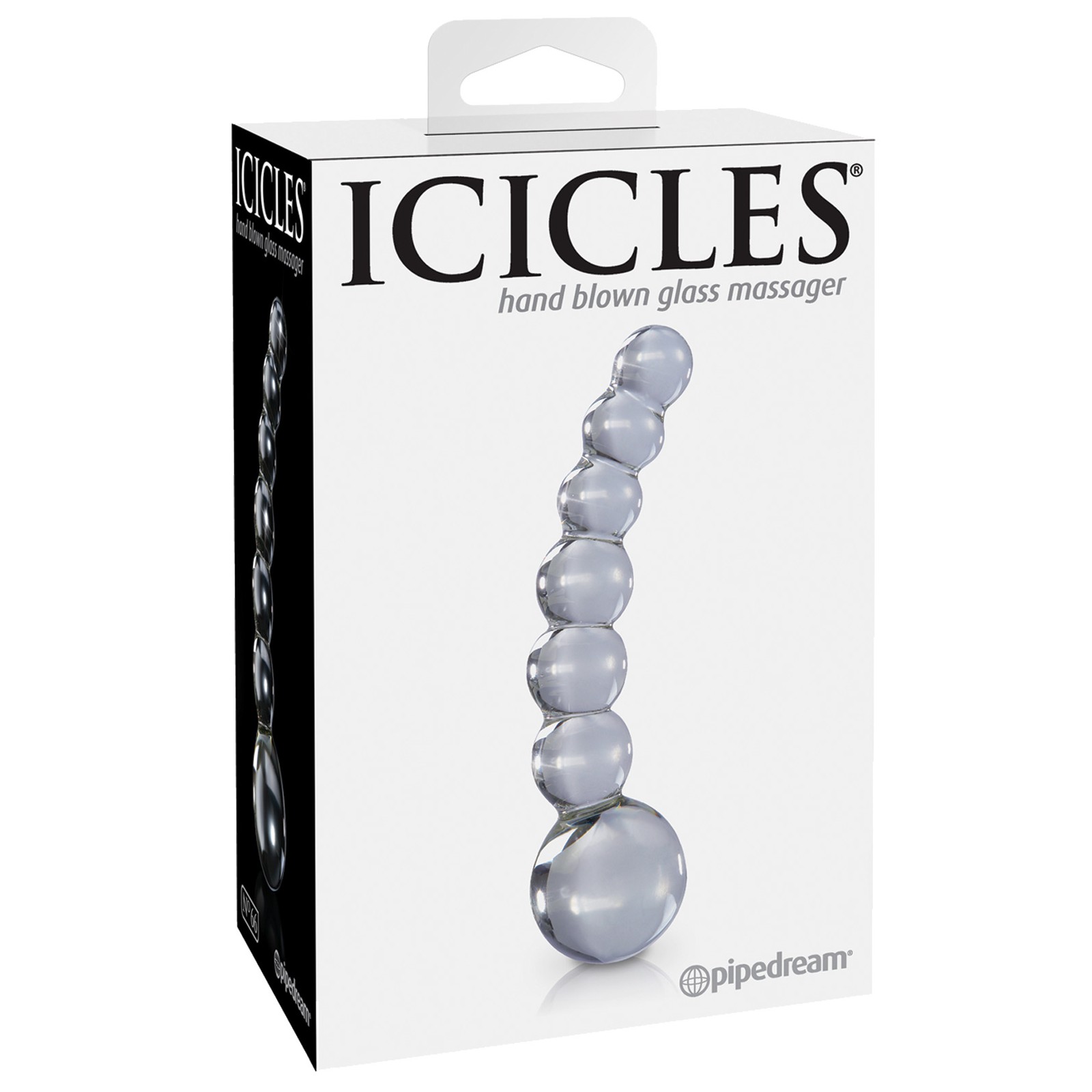 Icicles No. 66 Glass G Spot Dong for Elegant Stimulation