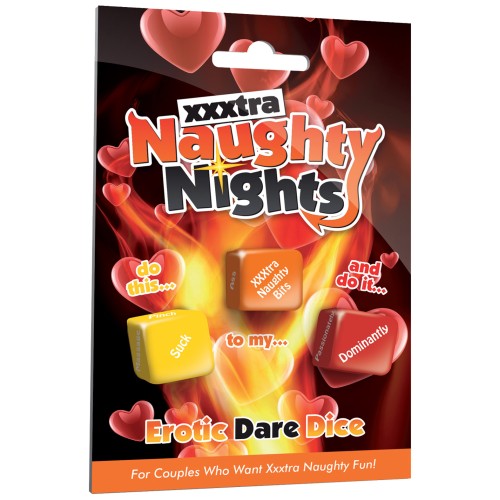 Juego de Dados Eróticos XXX Naughty Nights