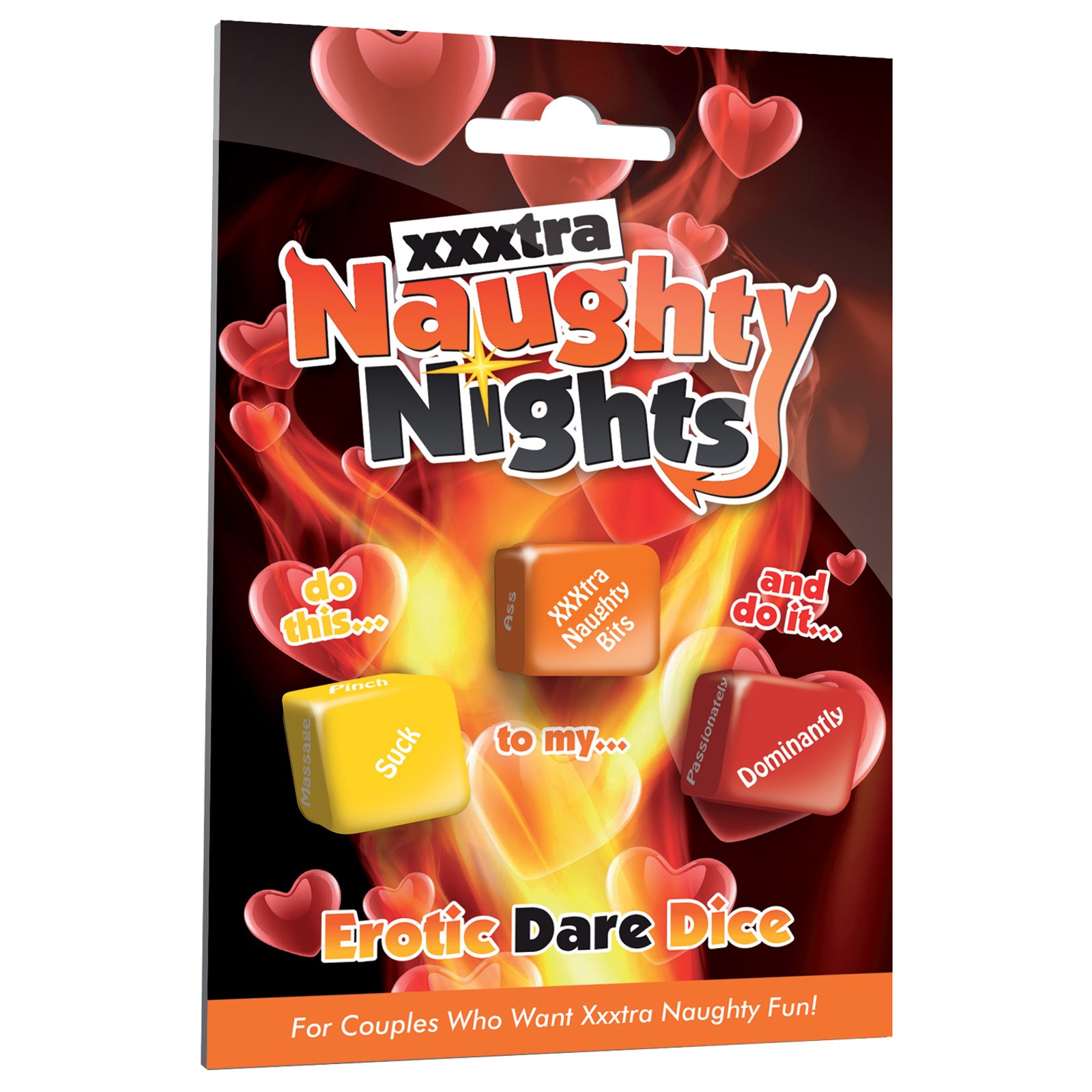 Juego de Dados Eróticos XXX Naughty Nights