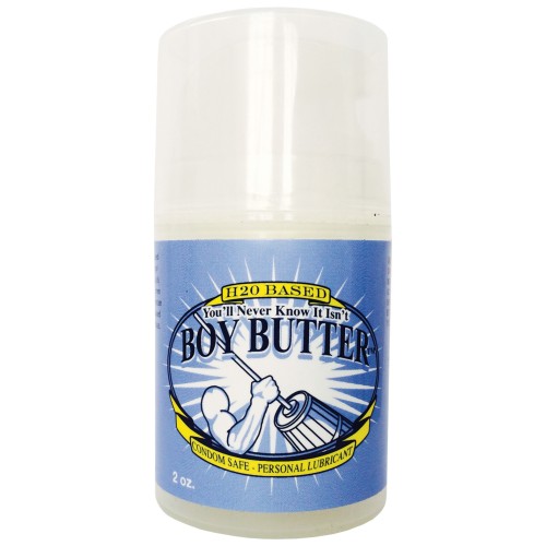 Lubricante Boy Butter EZ Pump H2O Basado 2 oz Reseña