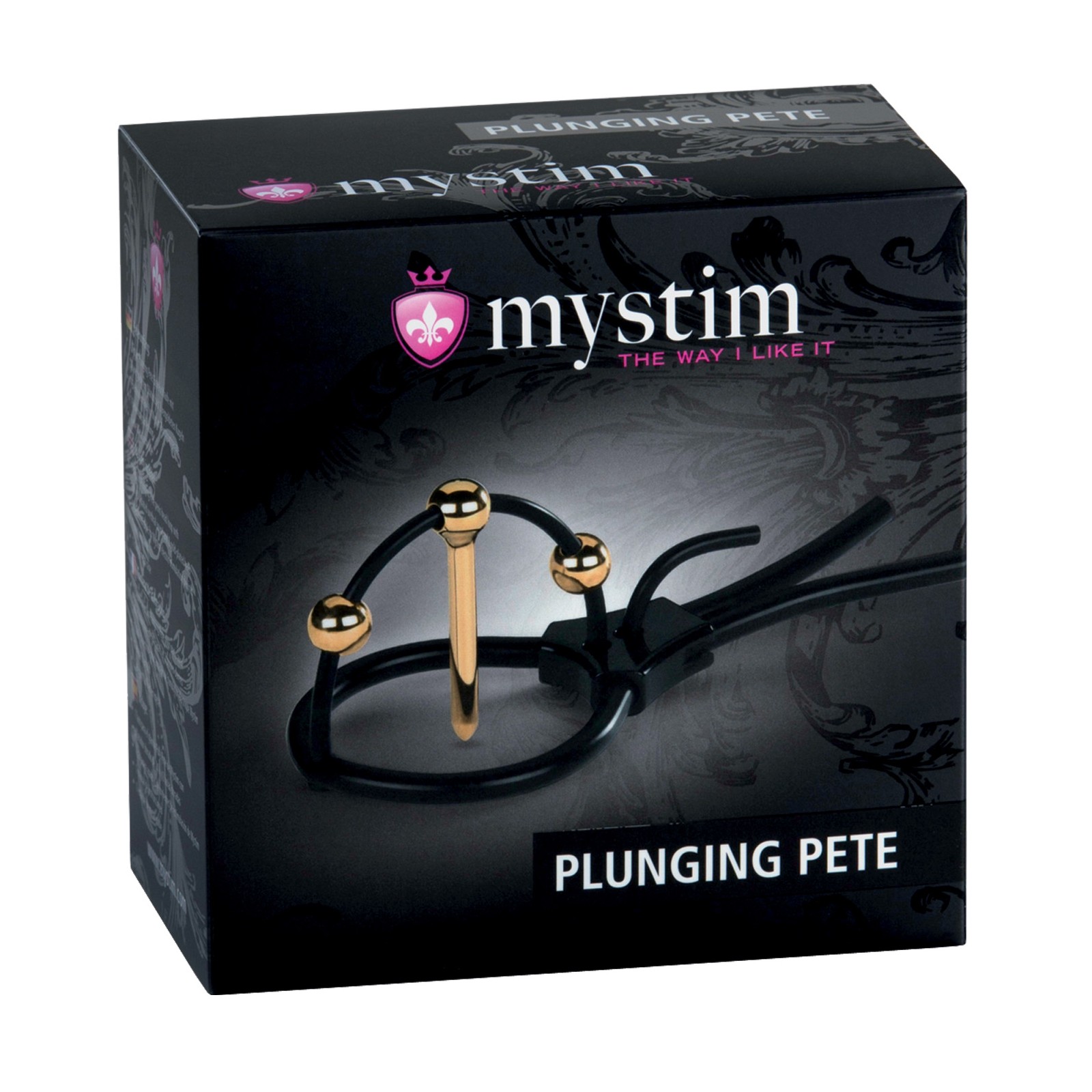 Mystim Plunging Pete - Black/Gold