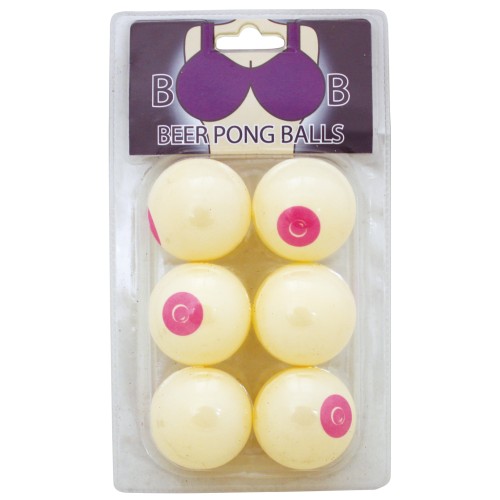 Boob Beer Pong Balls Pack of 6