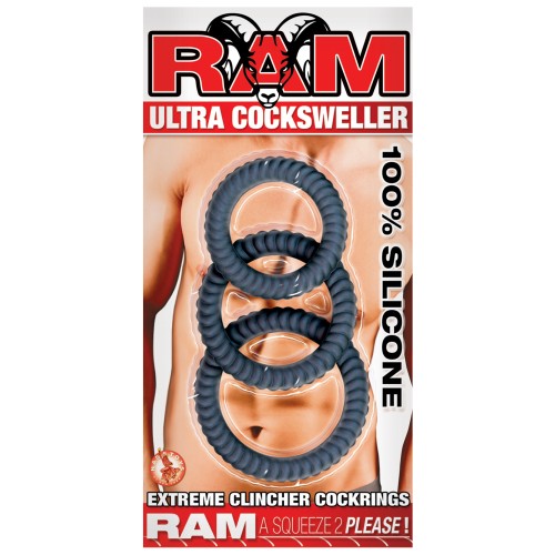 RAM Ultra Cocksweller Cockring Set | Enhance Performance