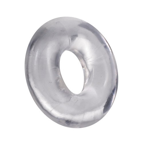 Anillo Donut Transparente Rock Solid 2 Pulgadas