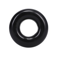 Anillo Donut Negro Rock Solid 3"