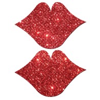 Pastease Glitter Lips Red Premium Product