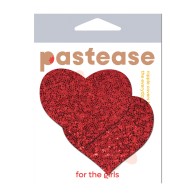 Pastease Premium Glitter Heart Red O/S