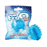 Screaming O FingO Tips - Azul Aumentador de Placer