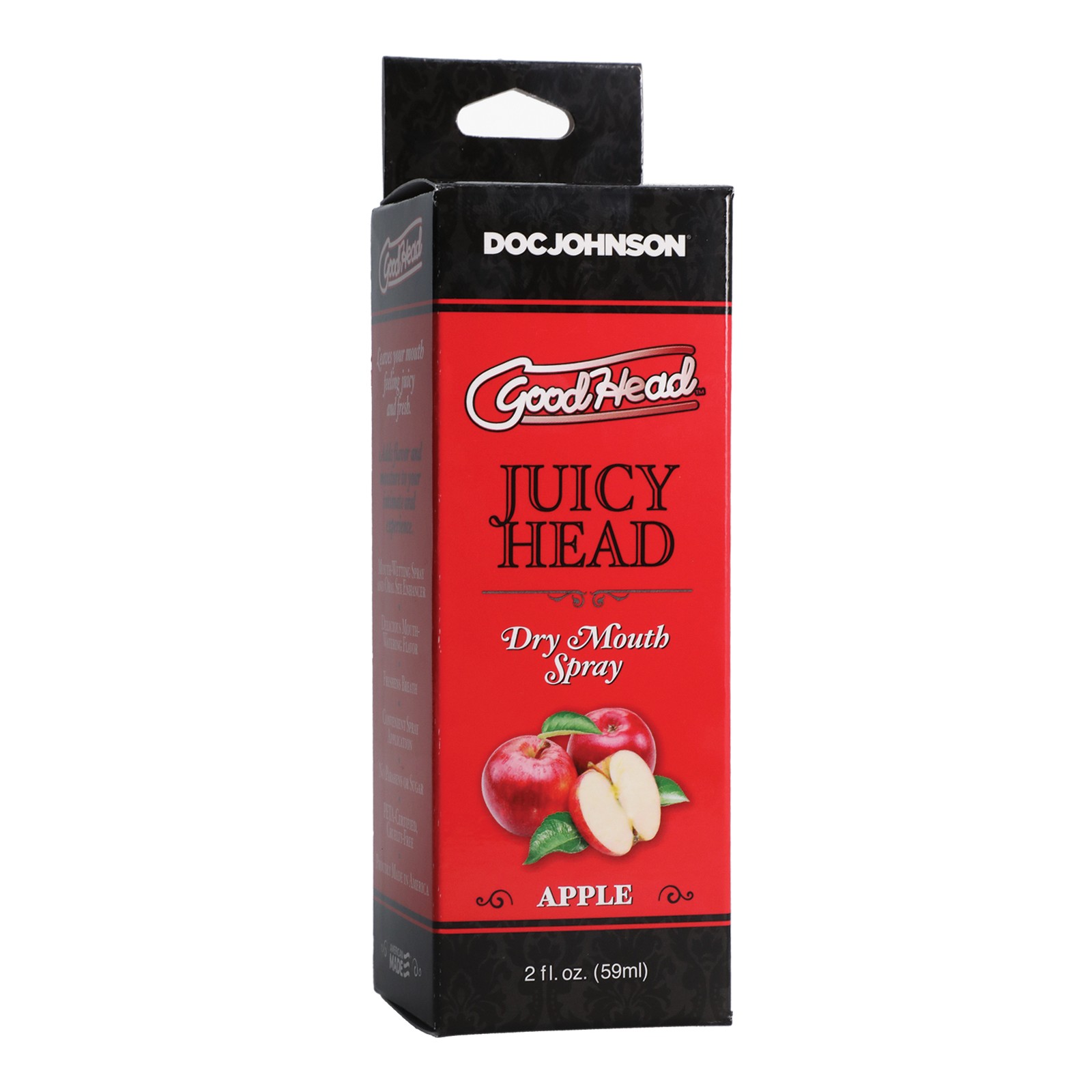 GoodHead Juicy Head Dry Mouth Spray Red Apple 2 oz