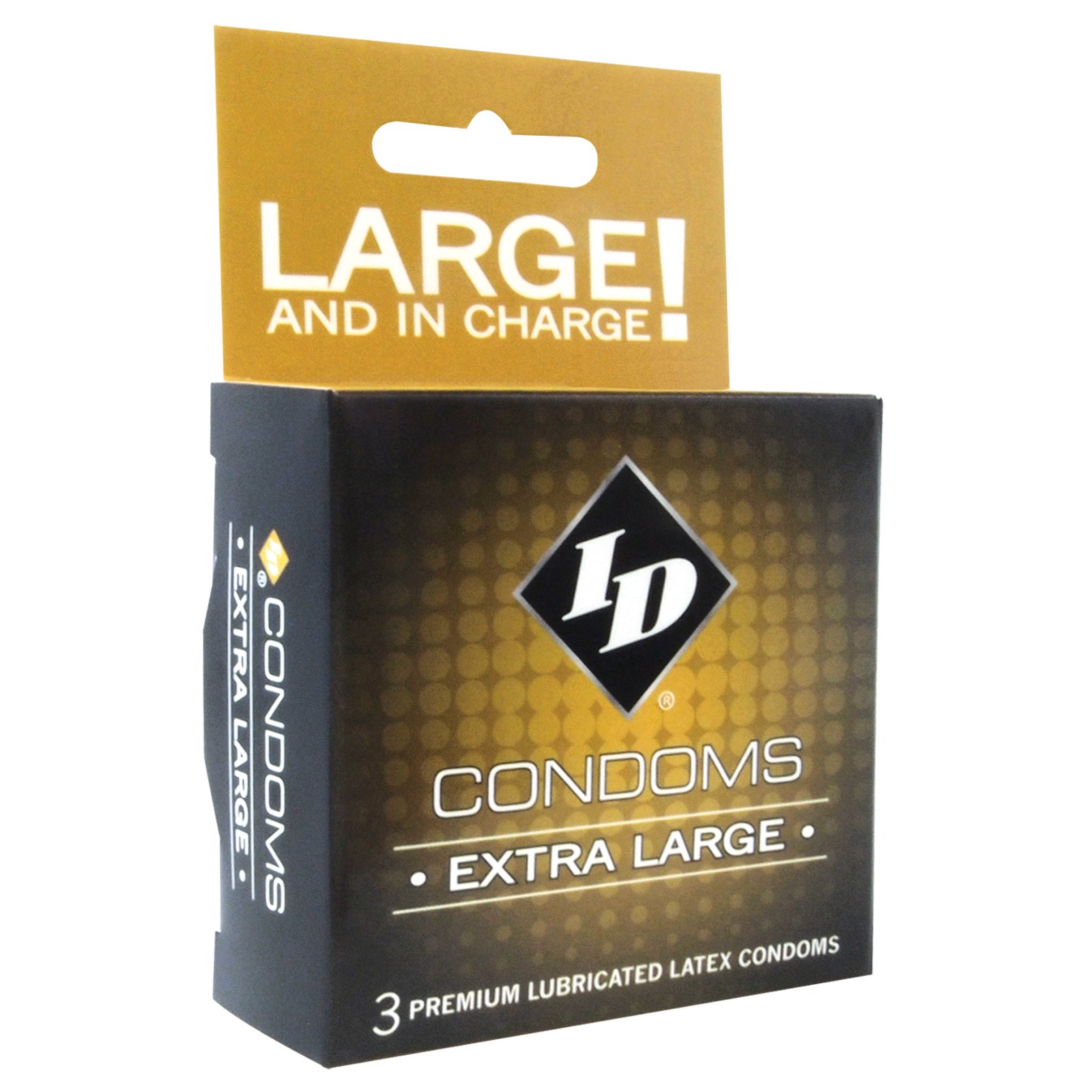 ID Extra Large Condoms Pack of 3