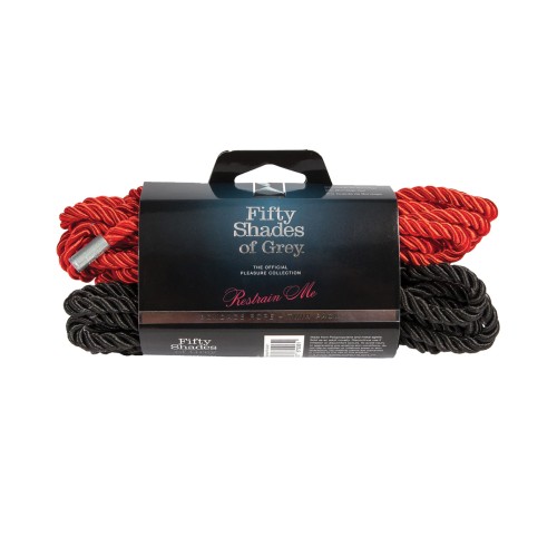 Fifty Shades of Grey Restrain Me Bondage Rope Twin Pack