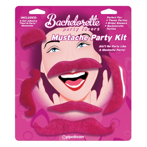 Kit de Fiesta de Bigotes Pipedream para Despedida de Soltera