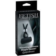 Fantasy Vibrating Silicone Nipple Lassos