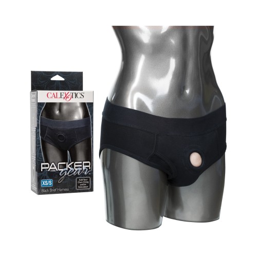 Packer Gear Brief Harness Black XS/S