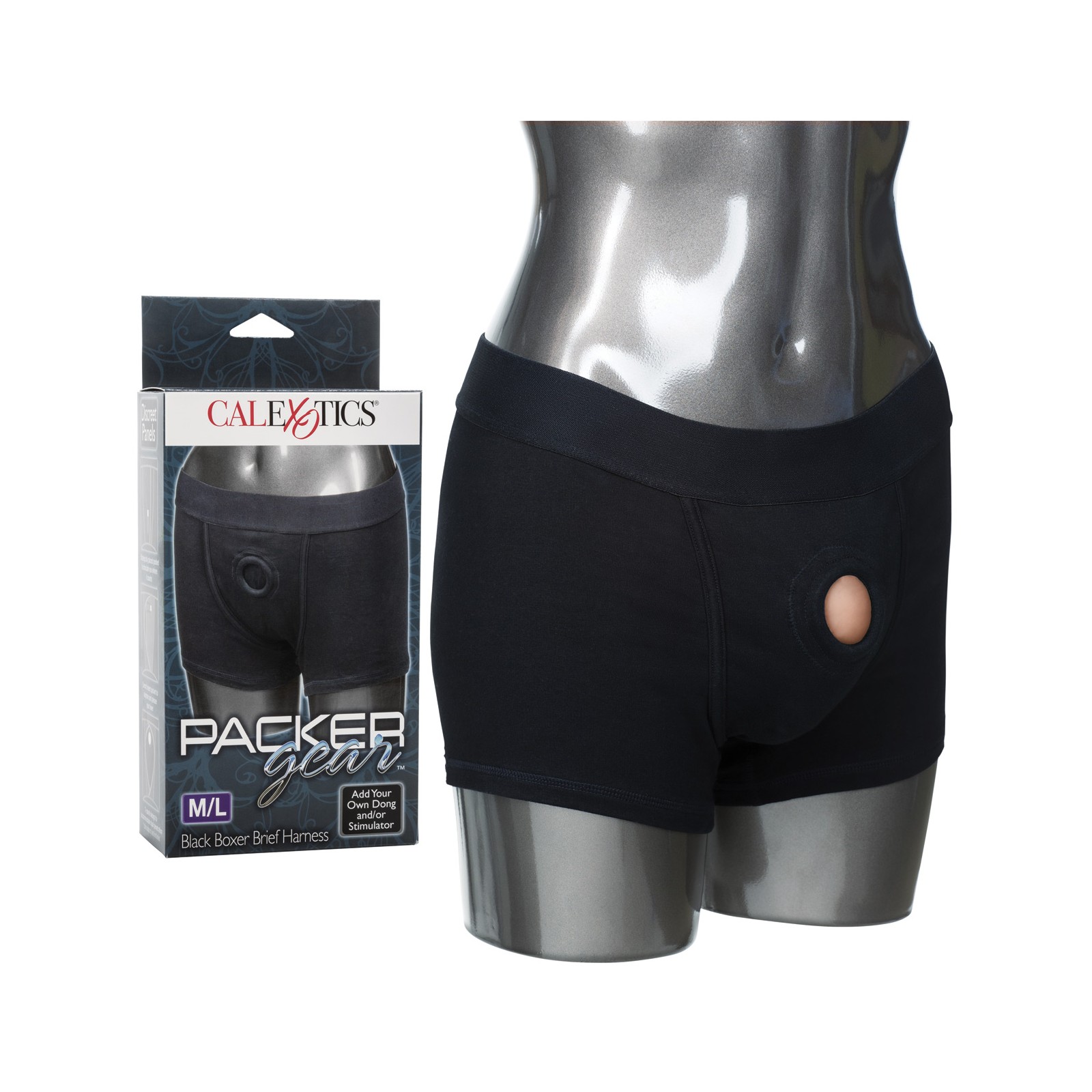 Packer Gear Boxer Harness Black M/L