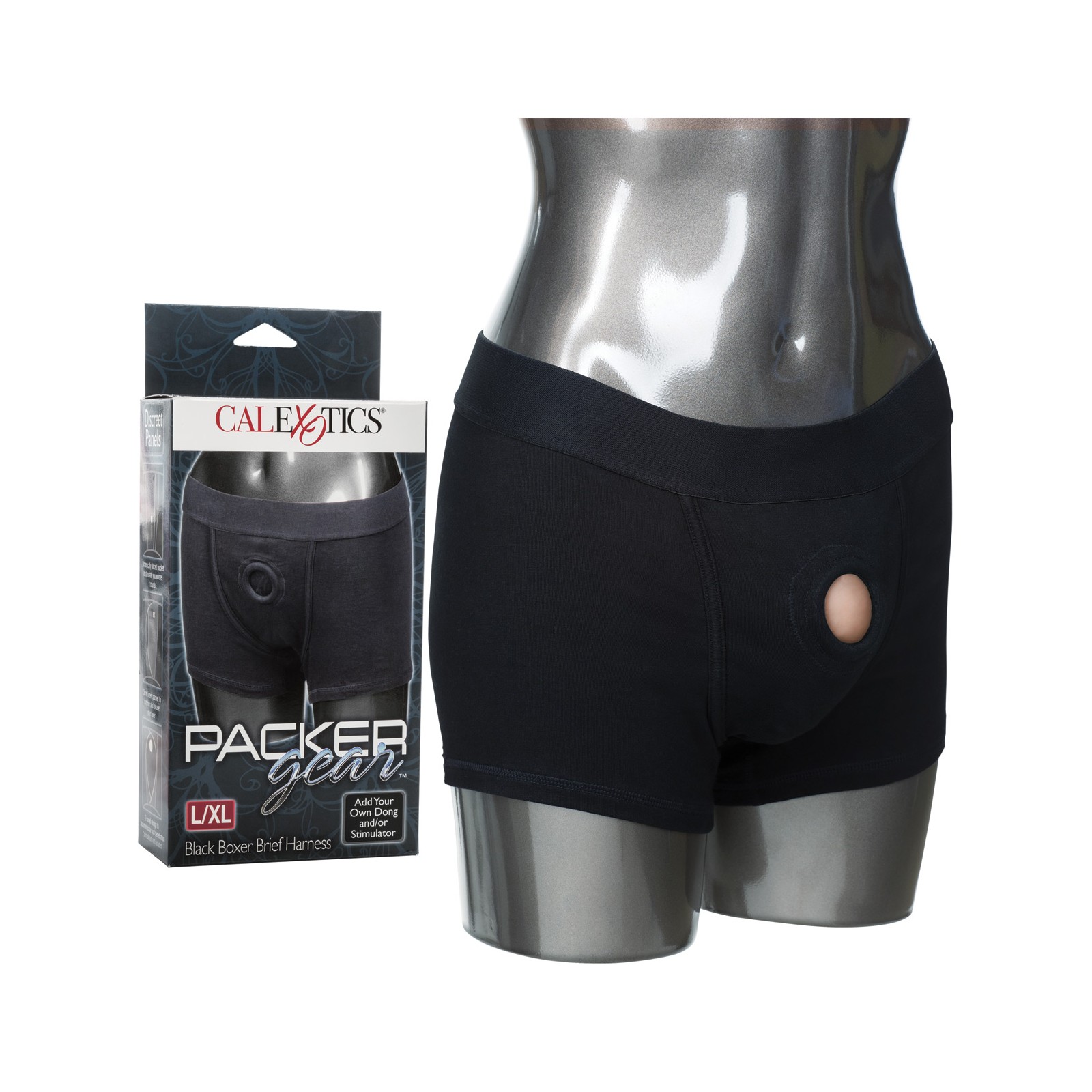 Packer Gear Boxer Harness L XL Black