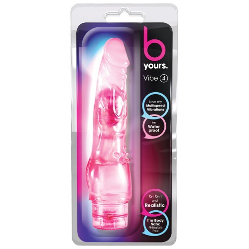 Blush B Yours Vibe #4 Realistic Vibrator Pink