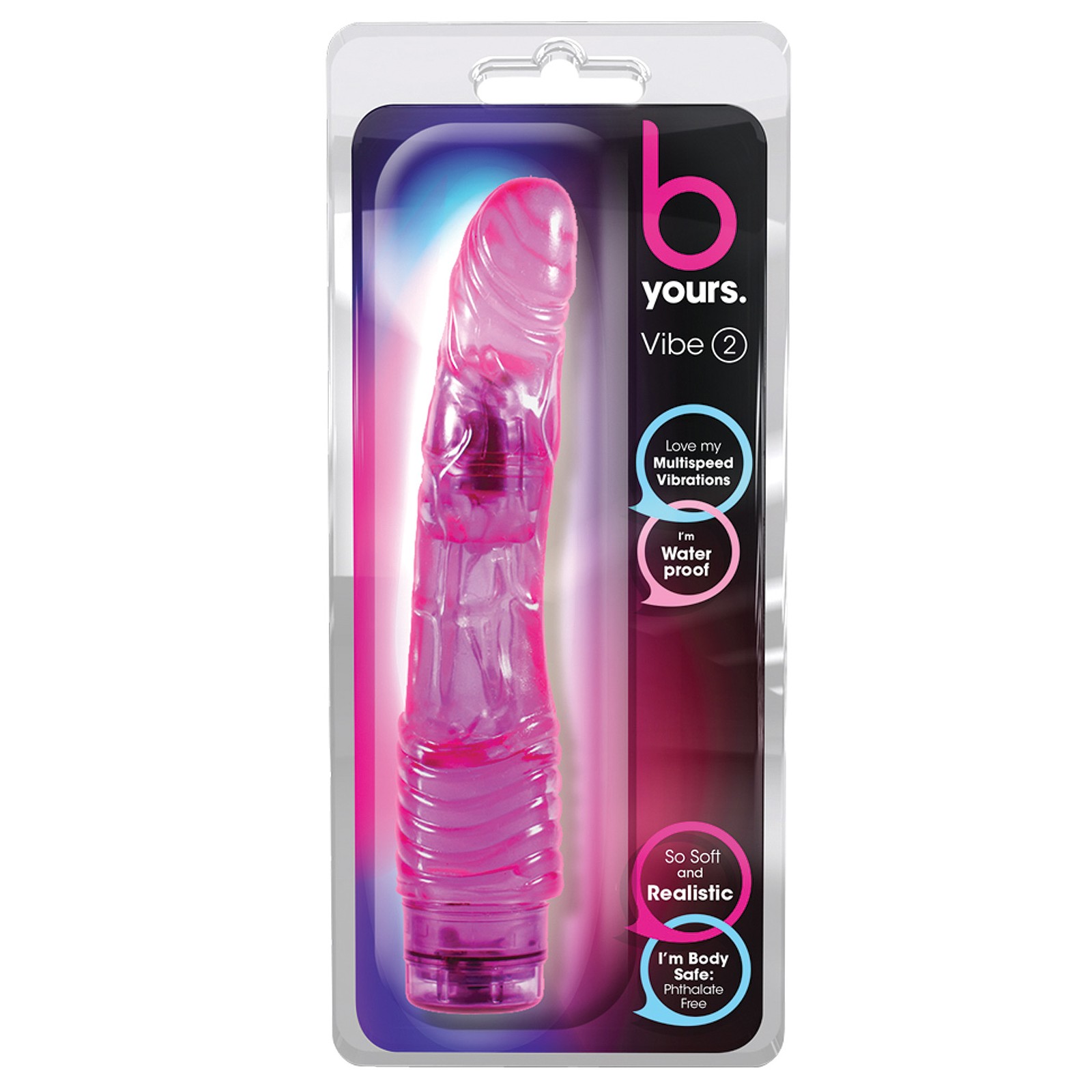 Blush B Yours Vibe #2 - Realistic Purple Vibrator