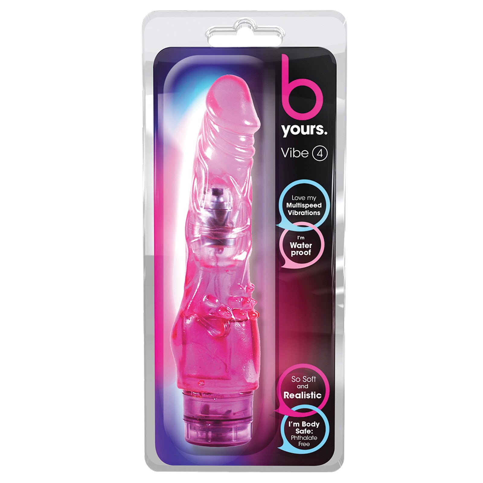 Blush B Yours Vibe #4 - Premium Realistic Vibrator