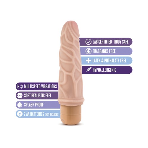 Vibrador Blush Dr. Skin Vibe #3 para Estimulación Realista