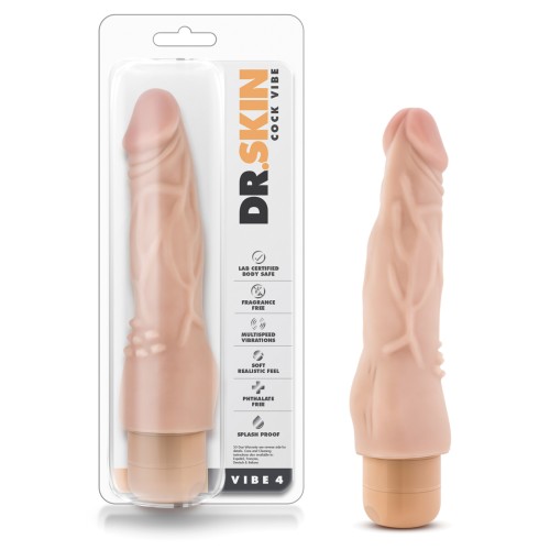 Vibrador Realista Dr. Skin Vibe #4 - Blush Novelties