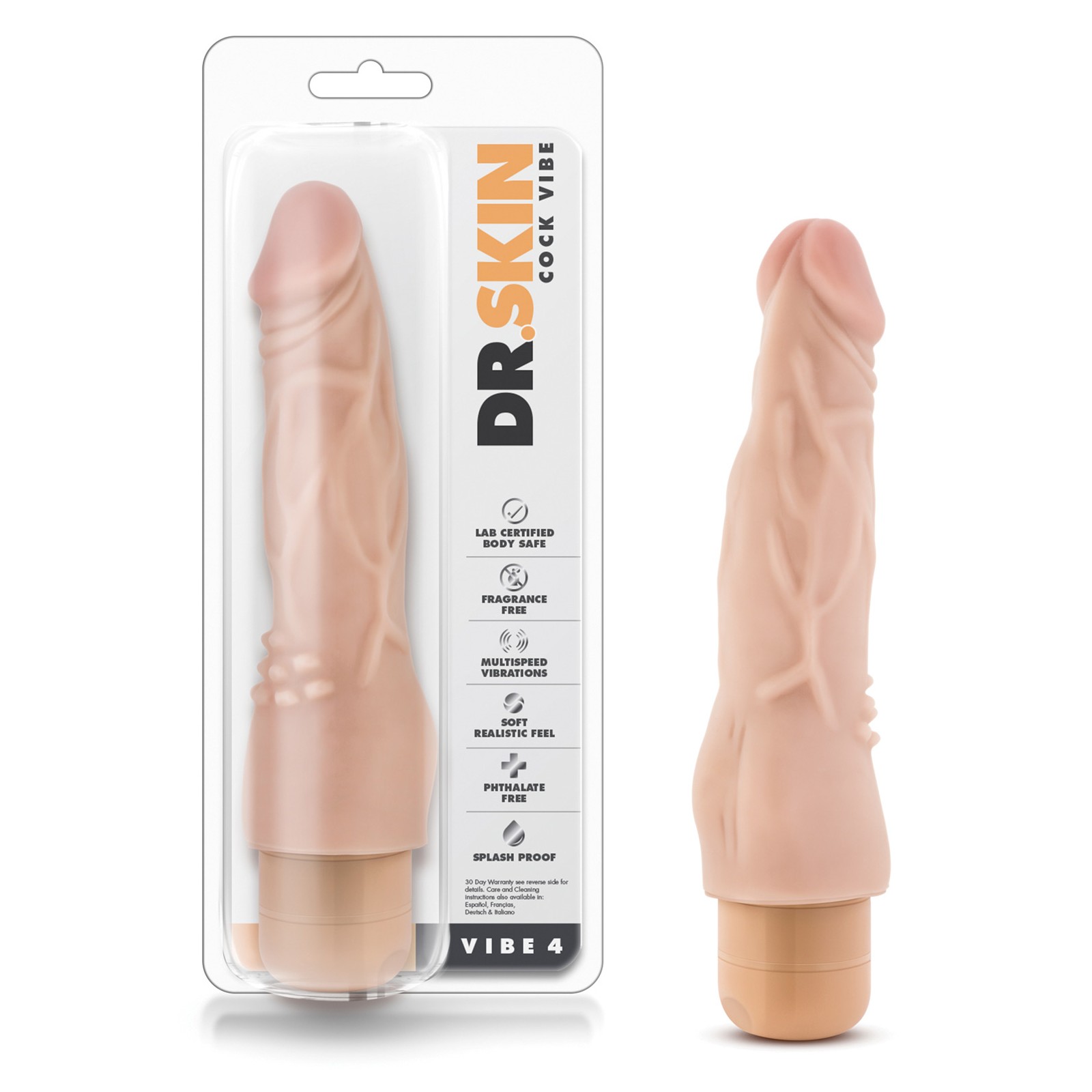 Blush Dr. Skin Vibe #4 - Realistic Vibrator