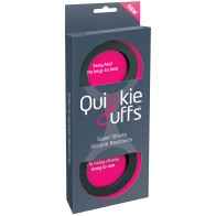 Esposas Quickie Cuffs Medianos Negras