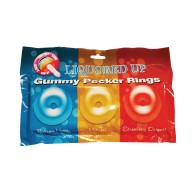 Liquored Up Pecker Gummy Rings for Fun