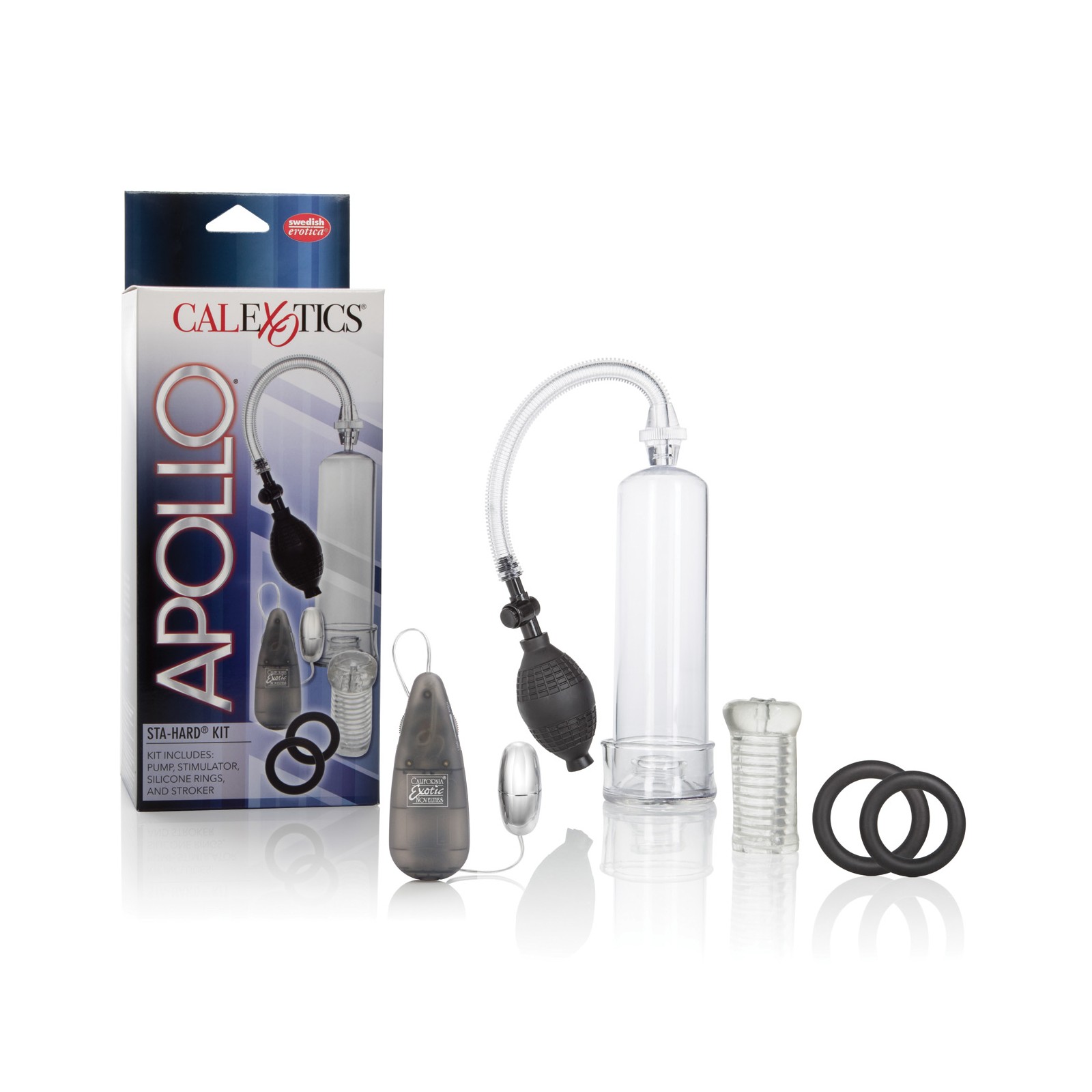 Kit Apollo Sta-Hard Claro para Erecciones Más Fuertes