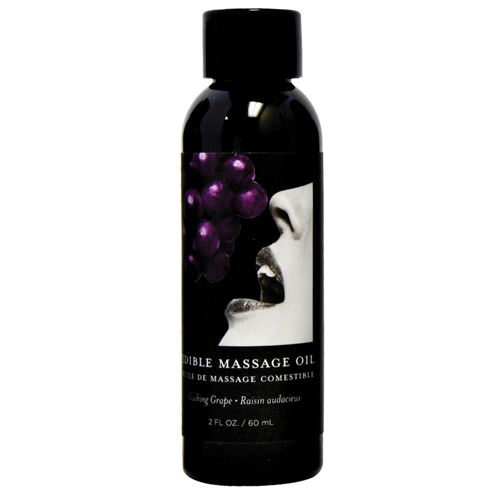 Earthly Body Edible Massage Oil - Delicious Grape Flavor