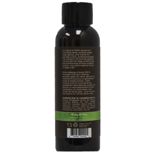 Earthly Body Massage & Body Oil Naked in the Woods 2 oz