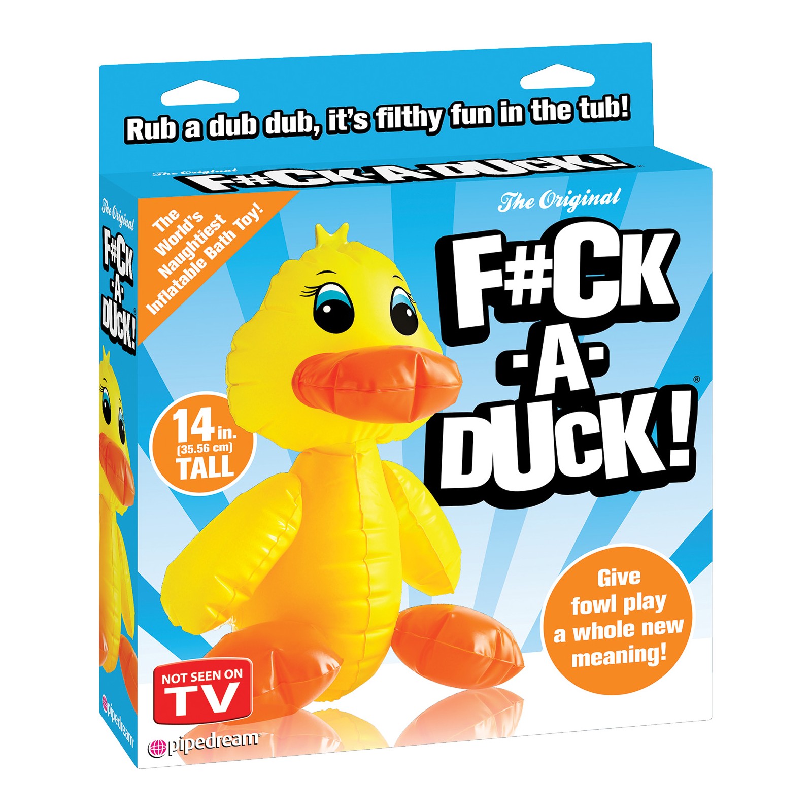 F#ck-A-Duck Inflatable Bath Toy