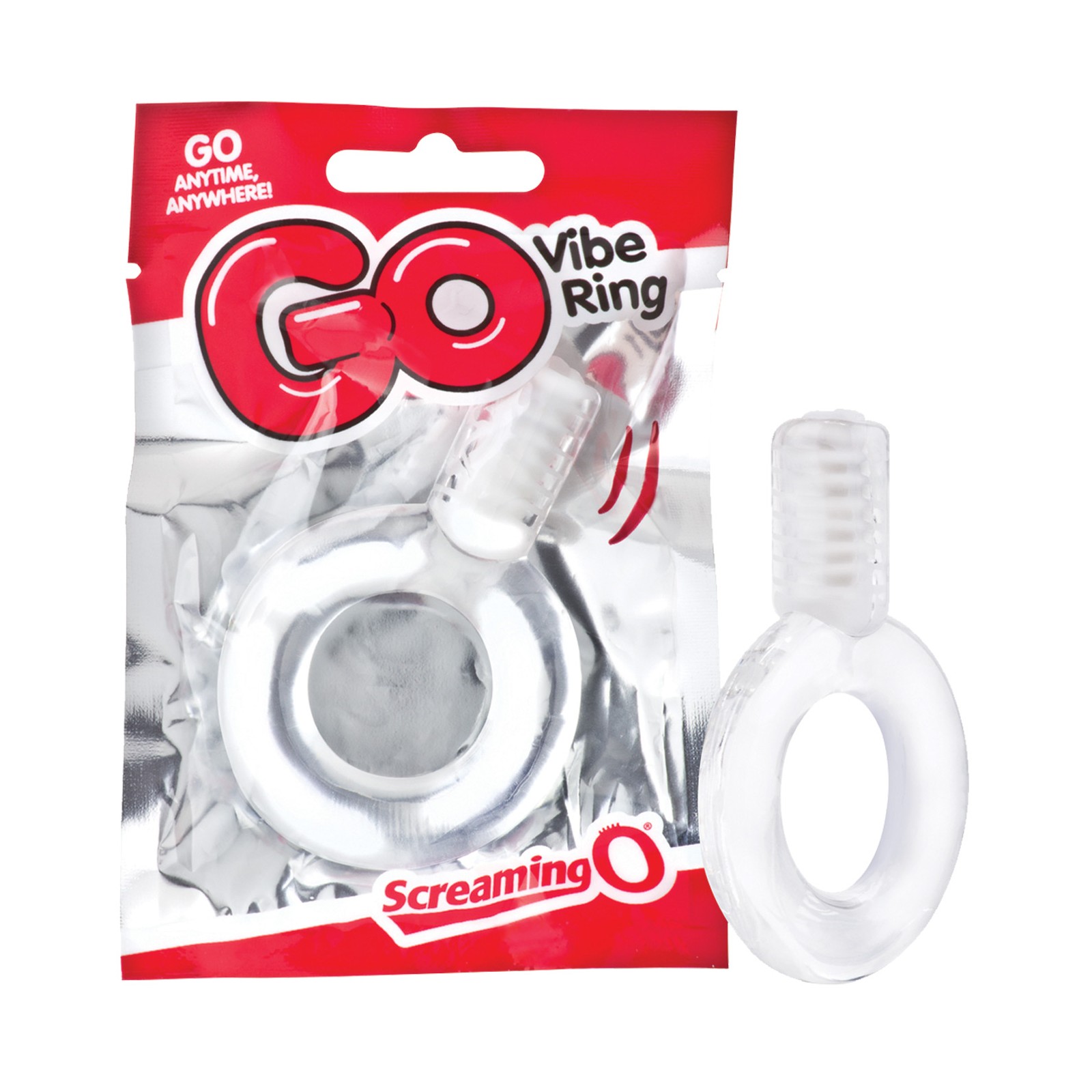 Anillo Cock Screaming O GO - Transparente