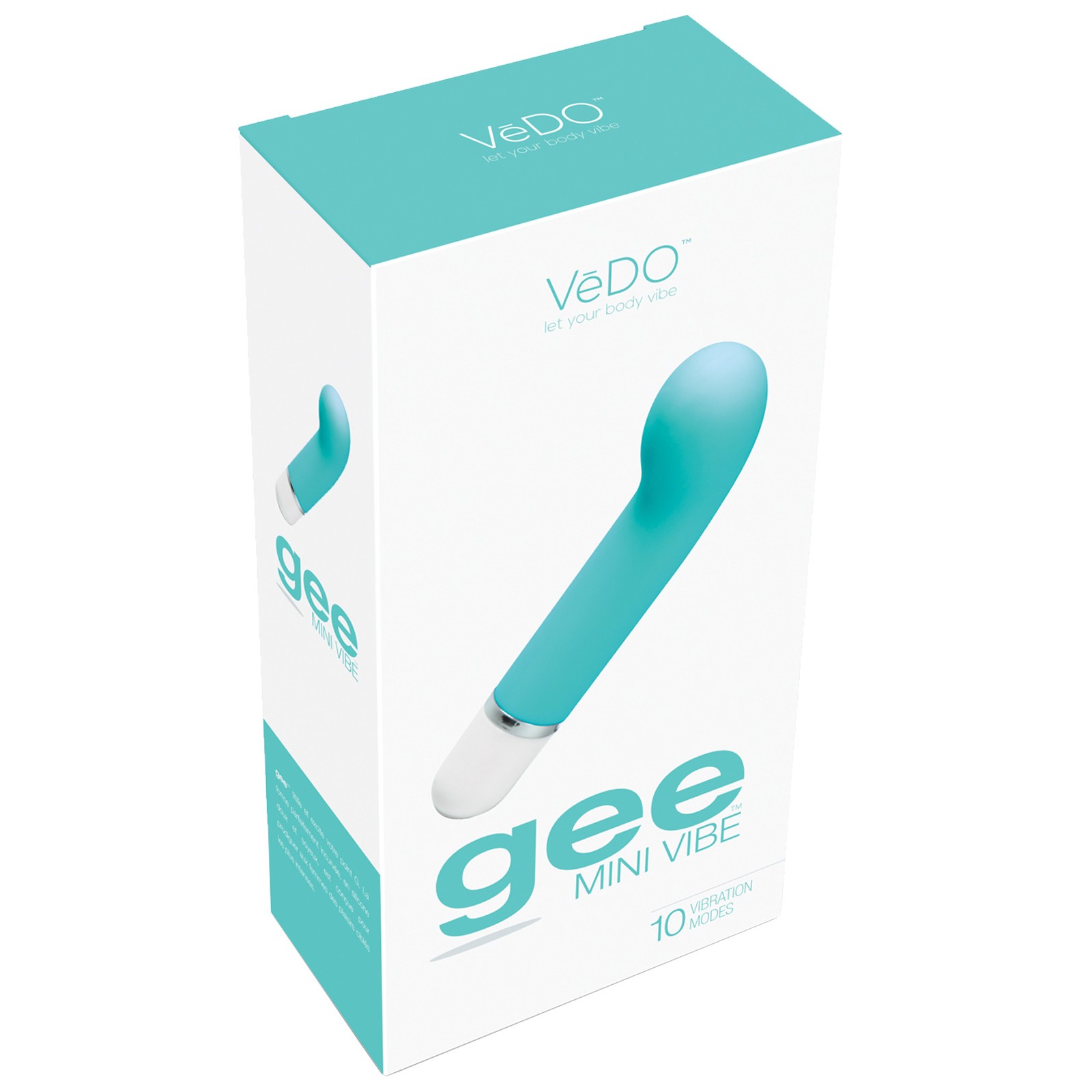 Vibrador Mini VeDO Gee - Te tengo Turquesa