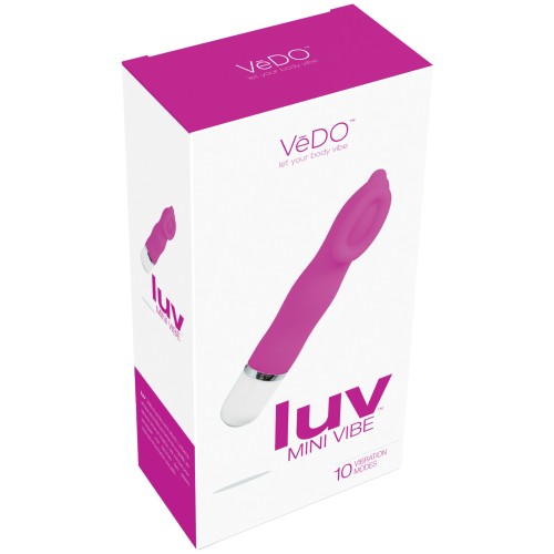 VeDO Luv Mini Vibe en Caliente en la Cama Rosa