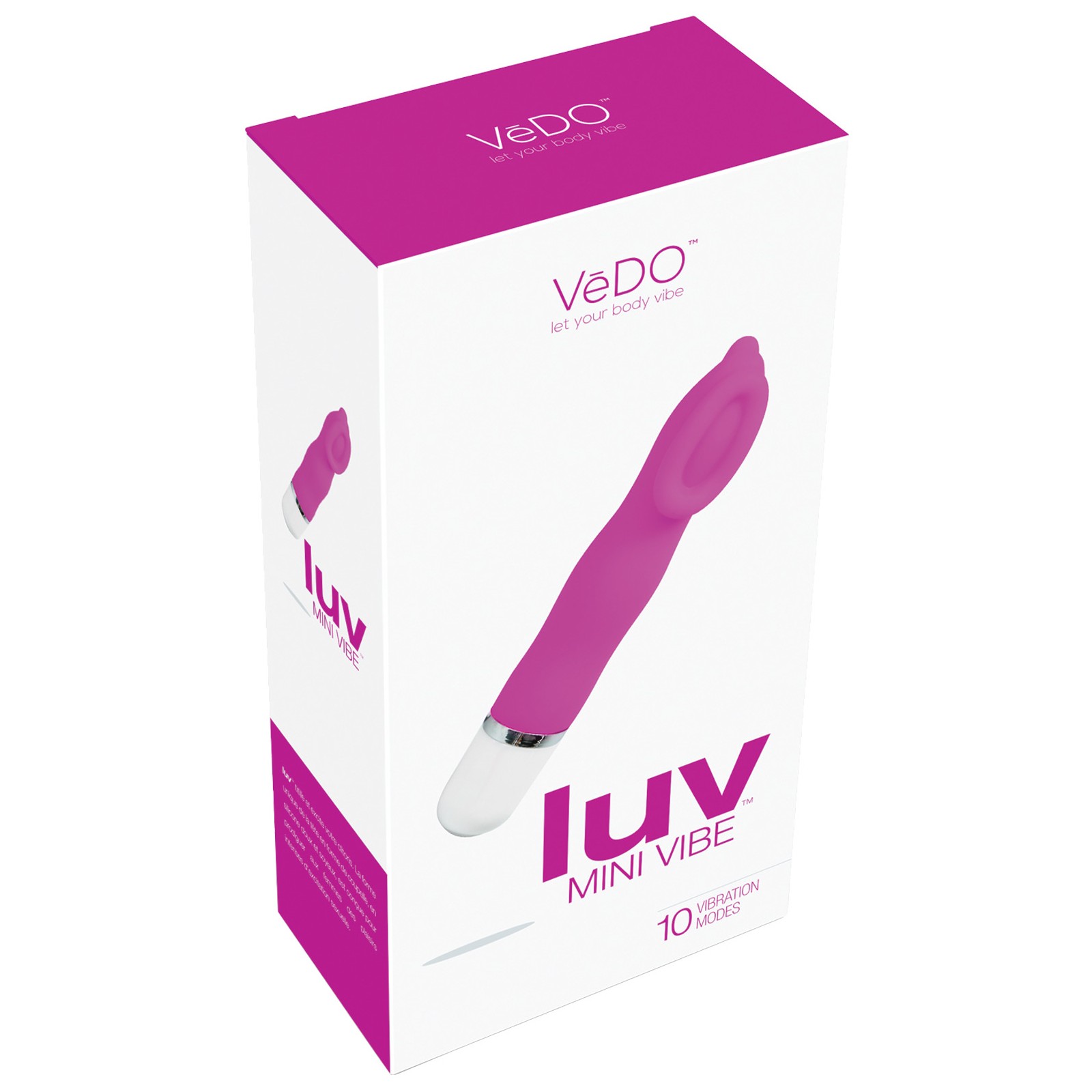 VeDO Luv Mini Vibe en Caliente en la Cama Rosa