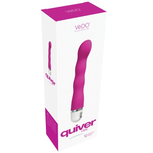 VeDO Quiver Mini Vibe Rosa en la Cama