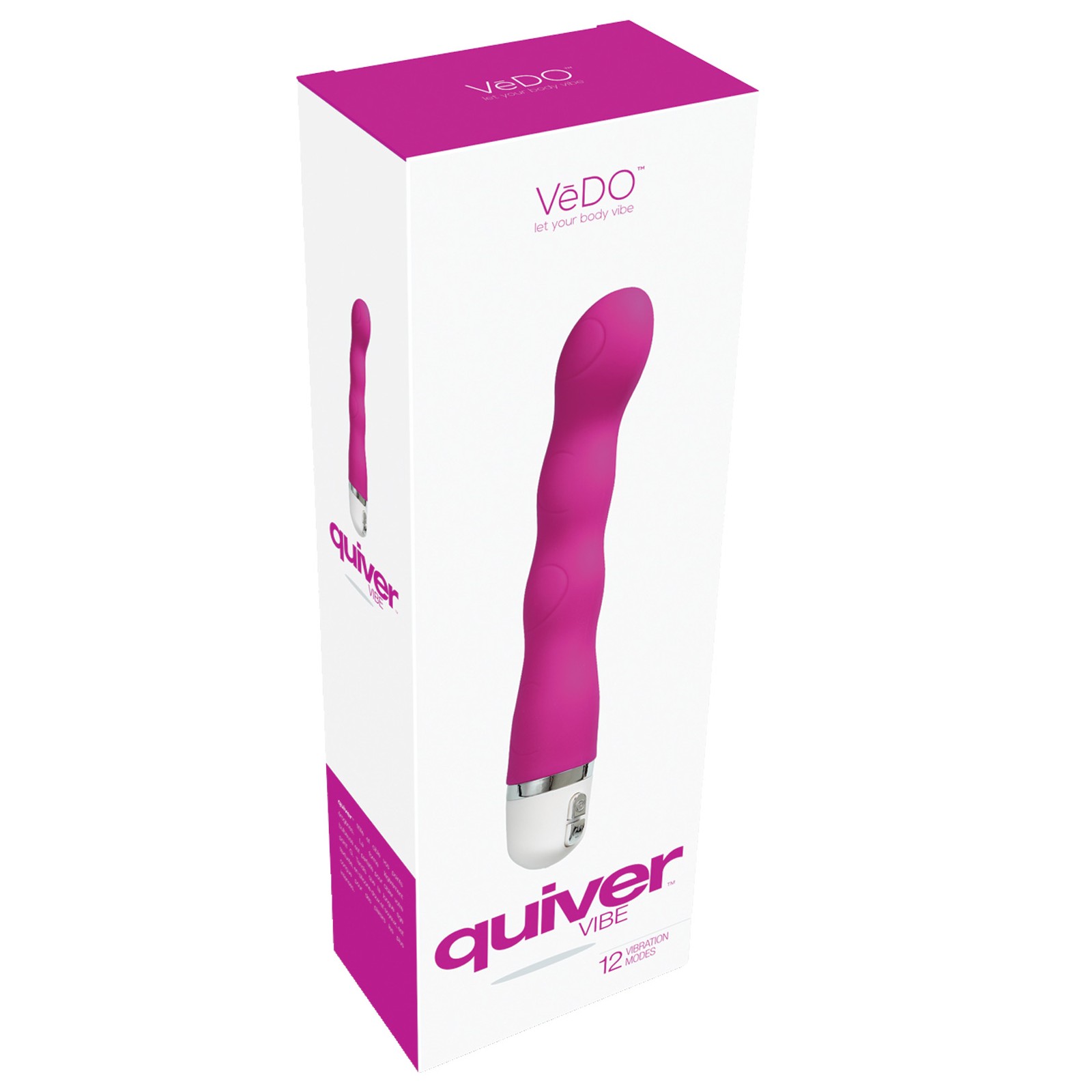 VeDO Quiver Mini Vibe Hot in Bed Pink